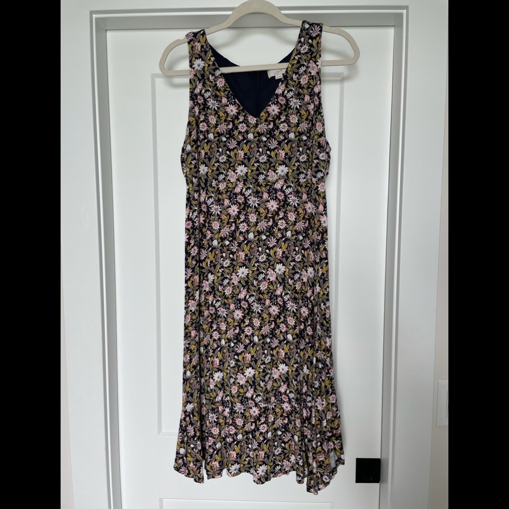 Maternity Floral Sleeveless Dress